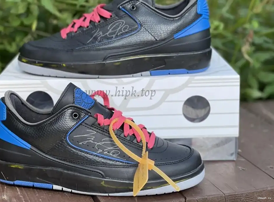 blue x materials Air Jordan ship God Low 2 ready OFF-WHITE retail to PK 0513